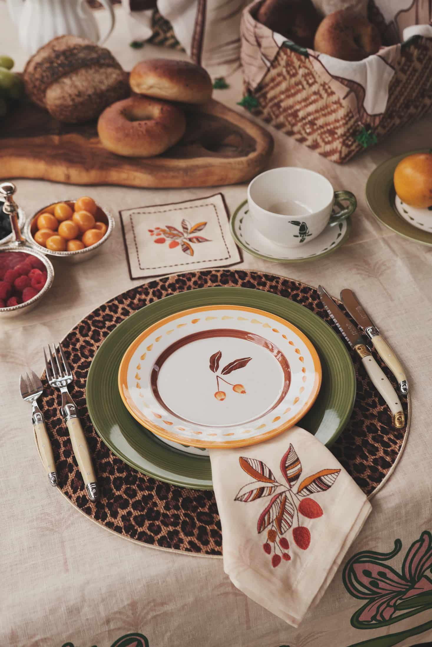 Chontaduros Linen Napkins / Ivory & Terra - Set of 4 - miniatura 2