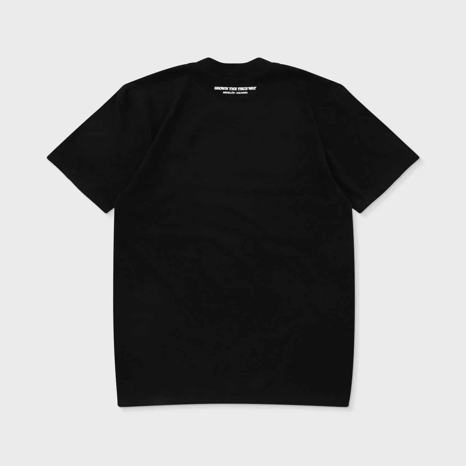 Flowers Logo T-Shirt - Black - miniatura 4