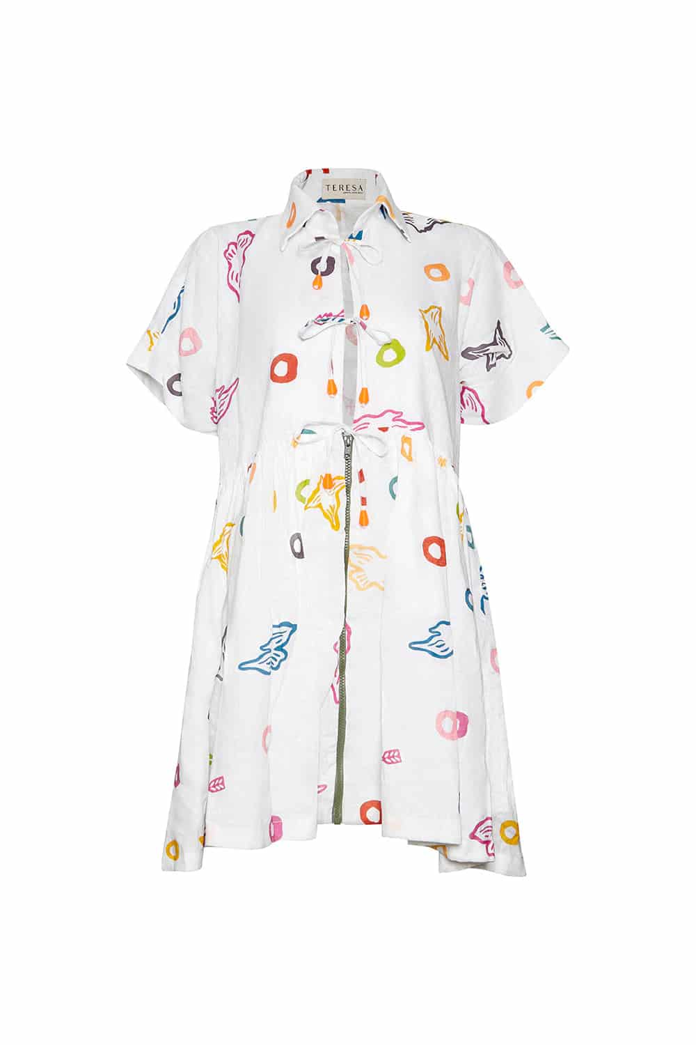 Vestido Fiji Mini Print - miniatura 2