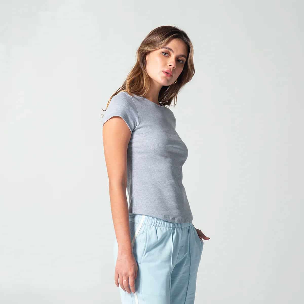 Camiseta Basica Cuello Redondo Melisa - miniatura 9