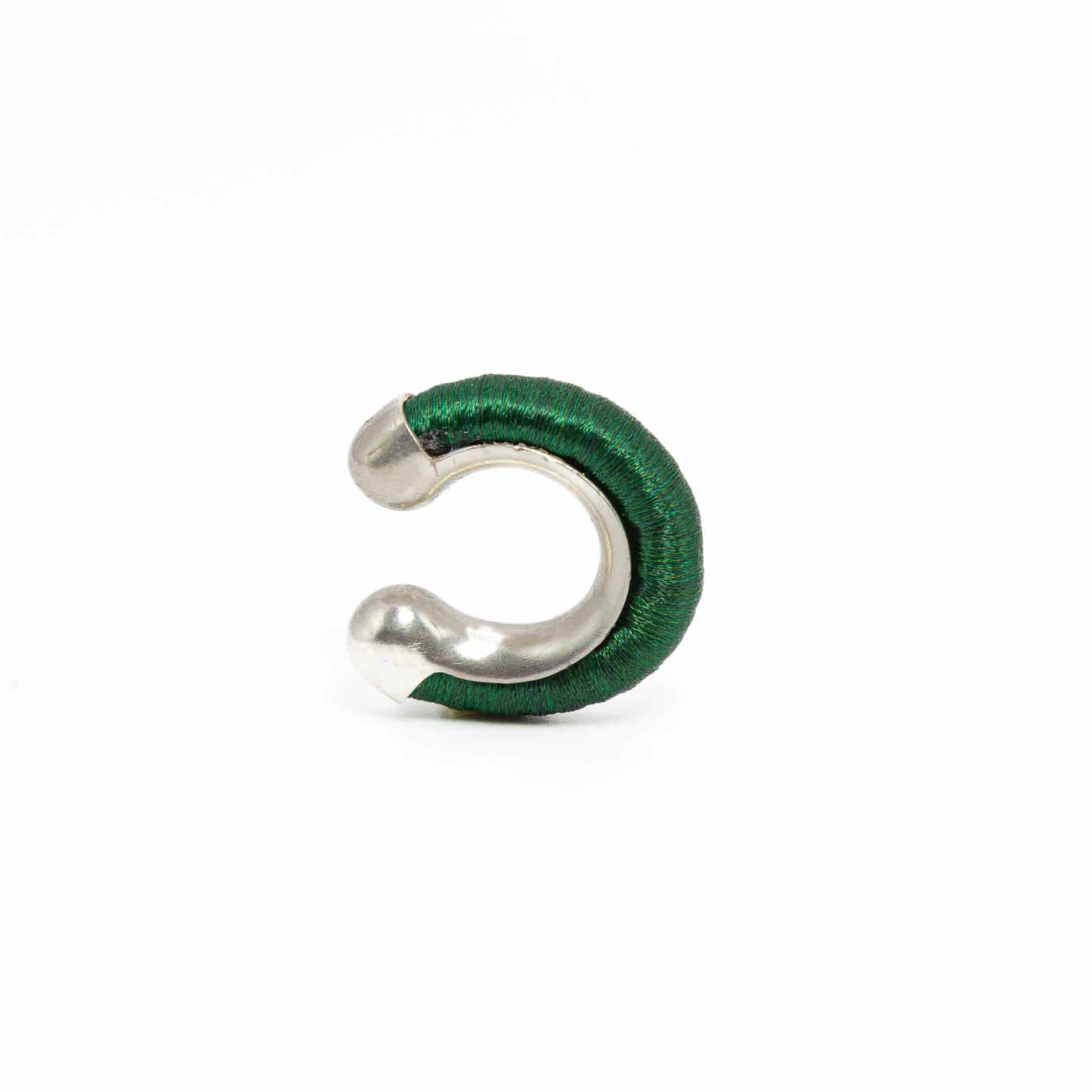 Maxi Tangle Earcuff - Knitted - miniatura 1