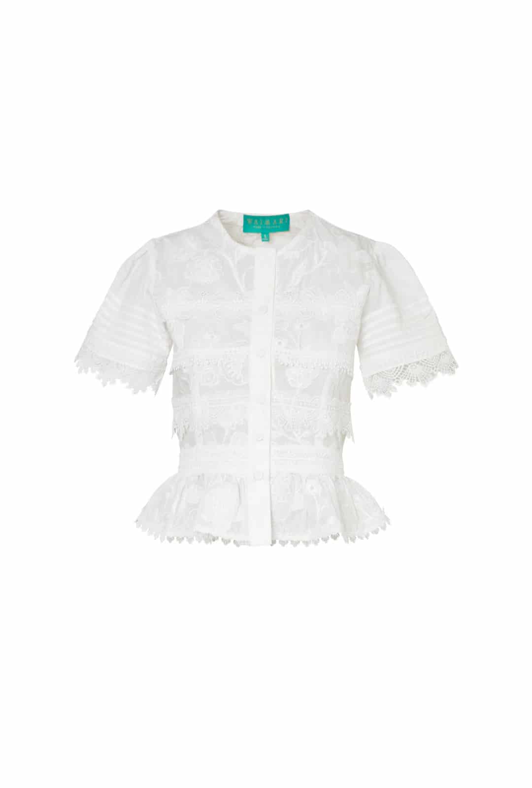 MALAGA TOP WHITE - miniatura 2