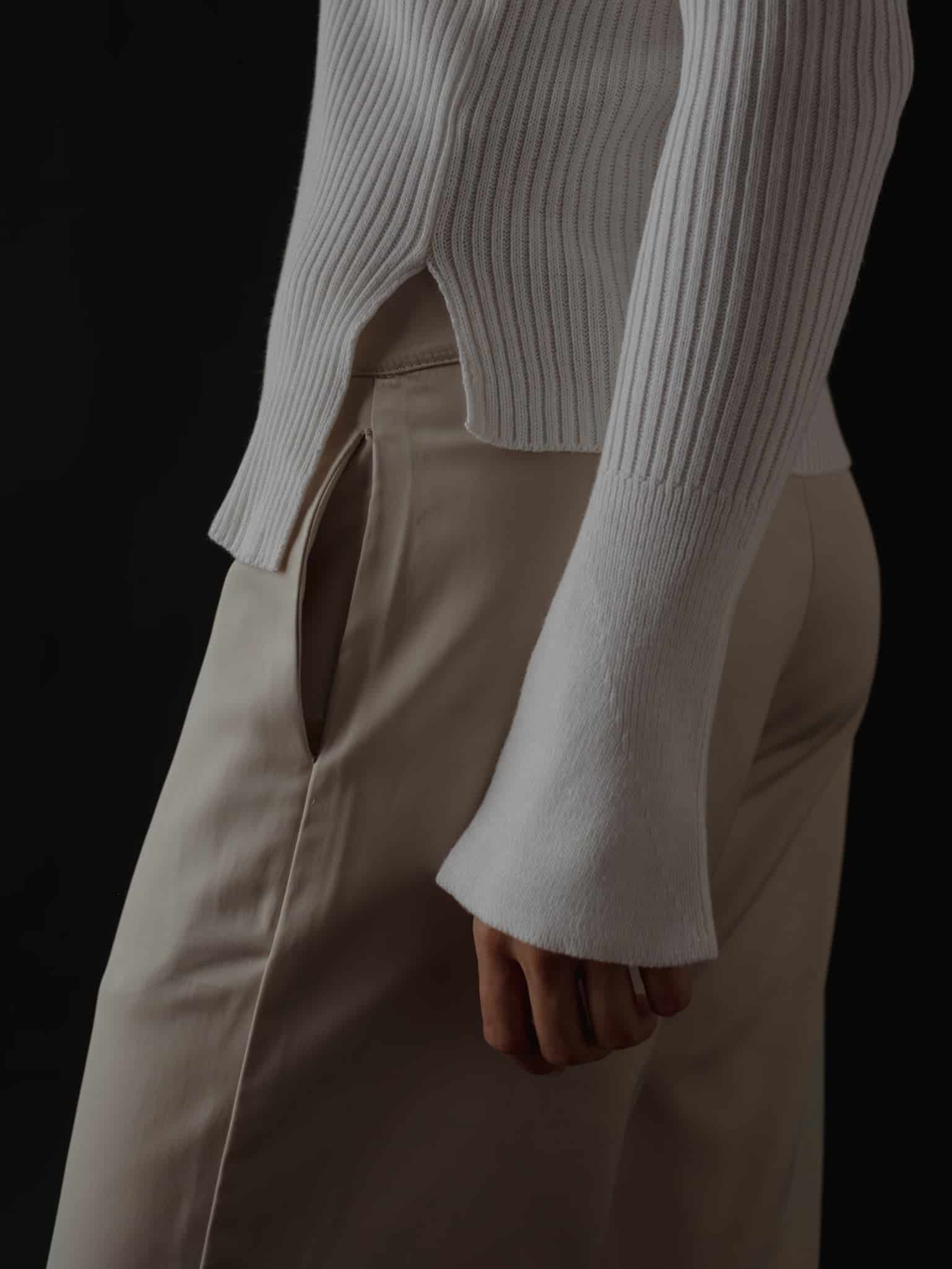 NOT SO MODEST TROUSER - SAND PEARL - miniatura 5