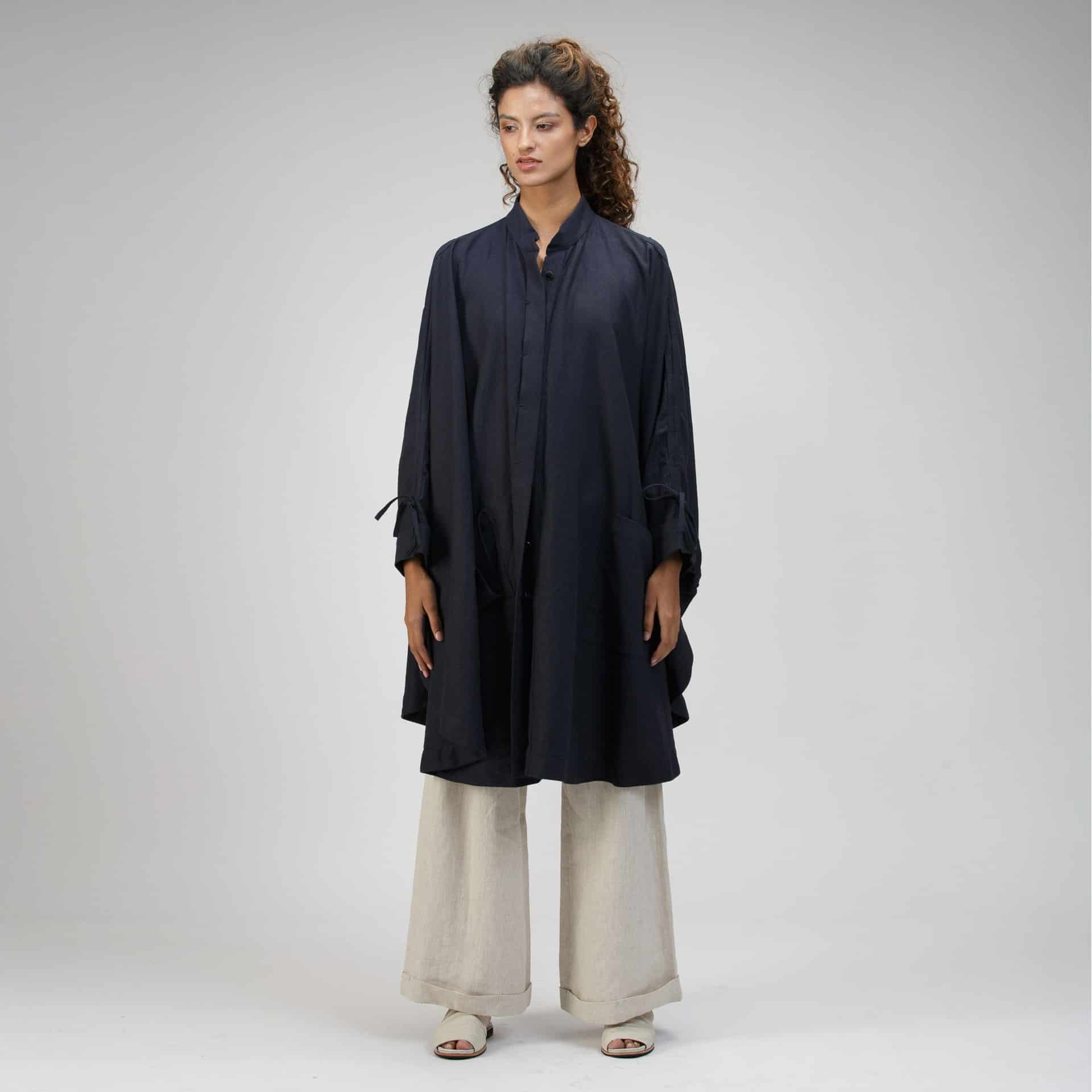 Camisa Circular - Azul - miniatura 2