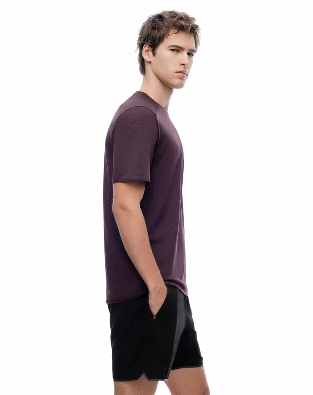 Pantaloneta deportiva negro hombre - miniatura 3
