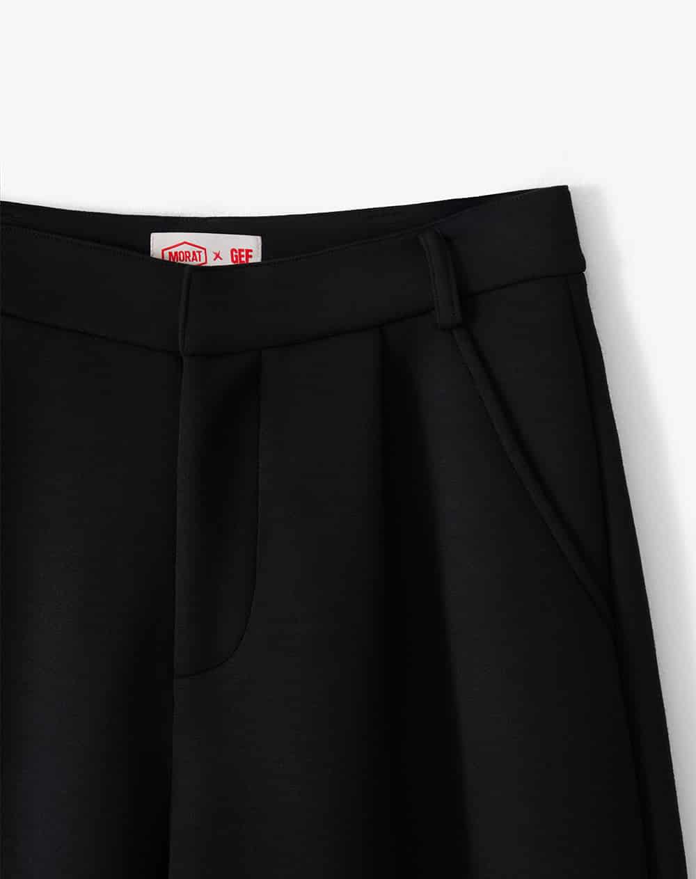 Pantalón oversize negro unisex GEF | MORAT - miniatura 10