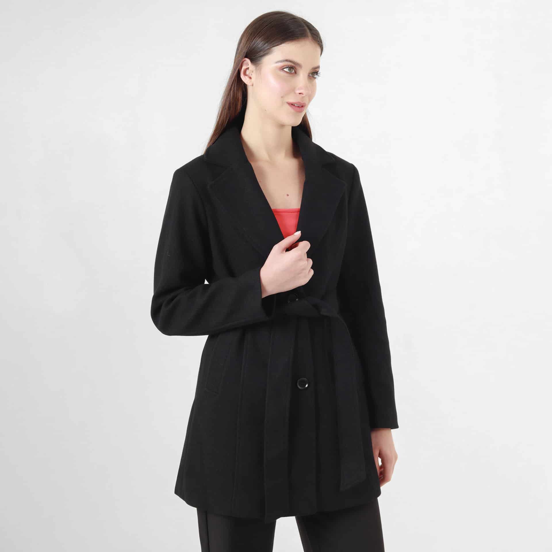 Chaqueta Cuello Solapa Manga Larga - miniatura 1