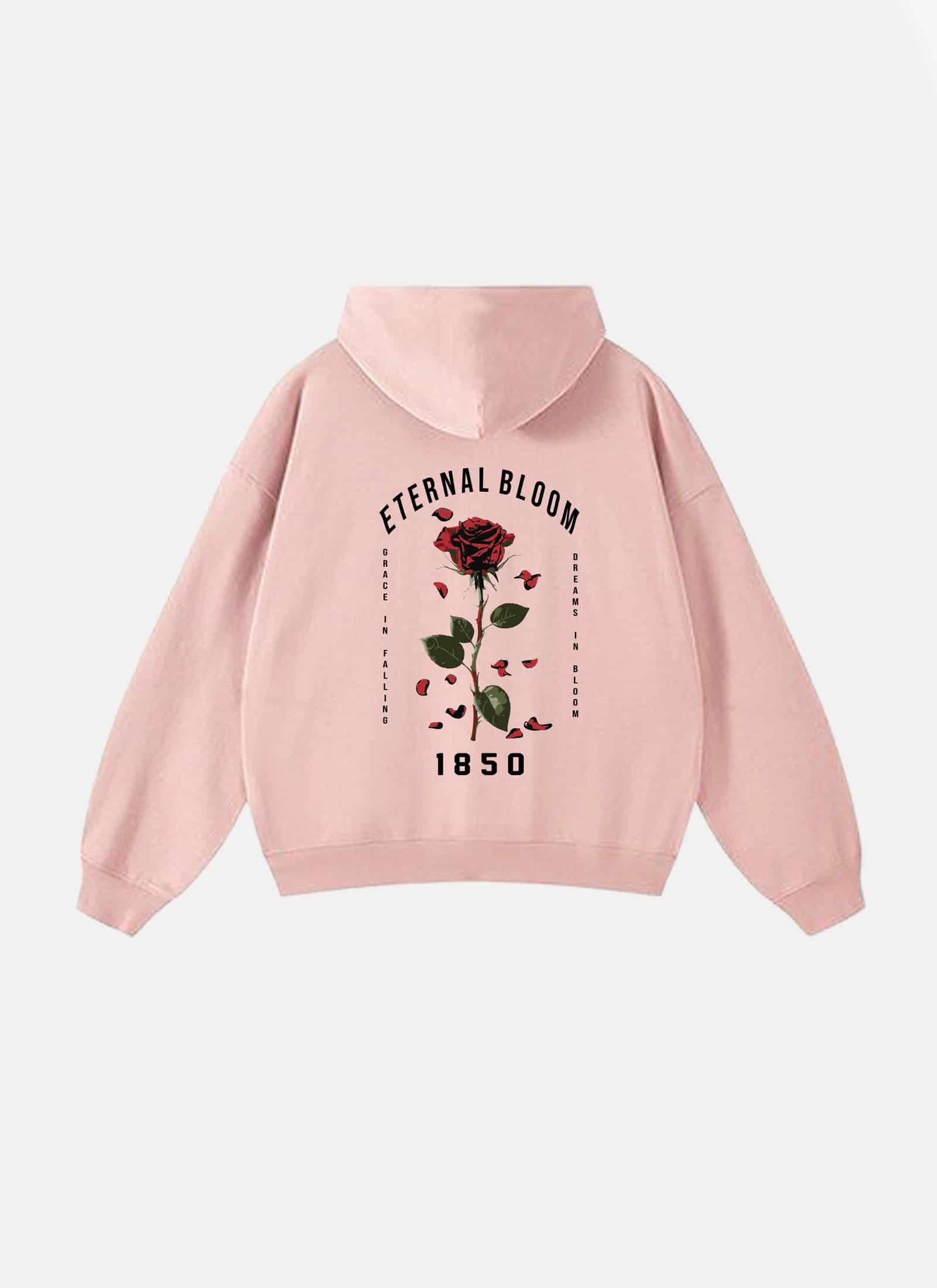 Eternal Bloom Hoodie Rose - miniatura 1