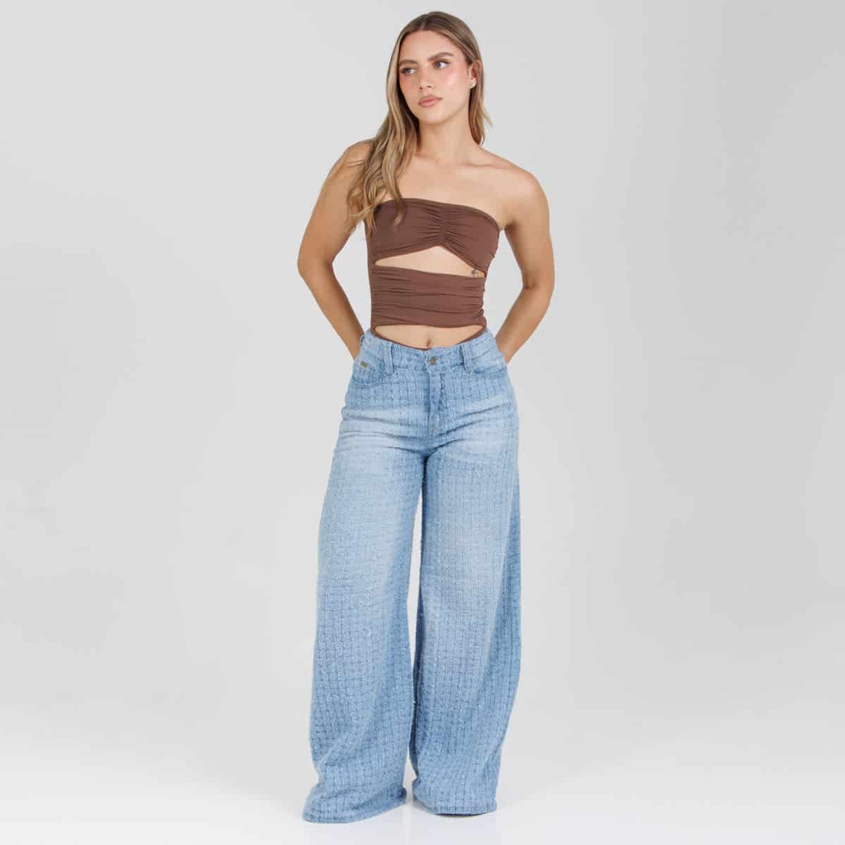 Jean Axspen Wide Leg Ax-2956 - miniatura 2