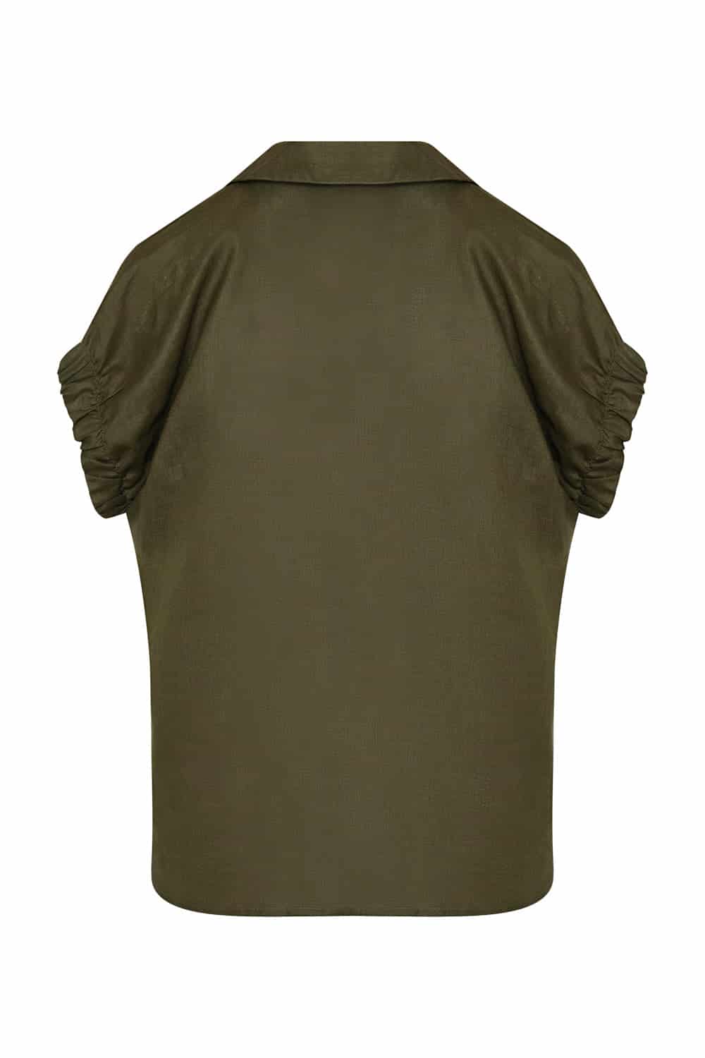 Blusa janine verde oliva - miniatura 2