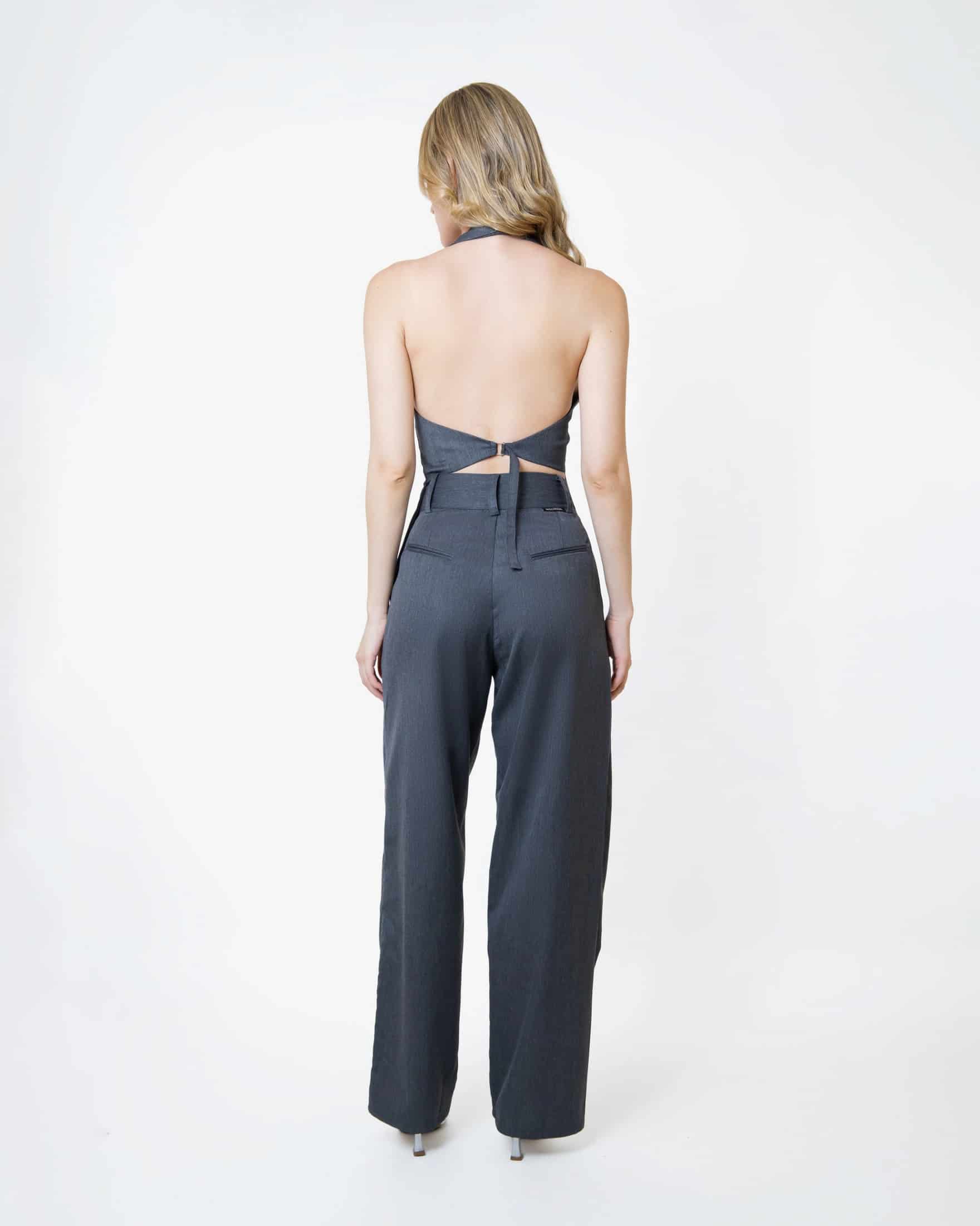 Gray Office Pants - miniatura 3