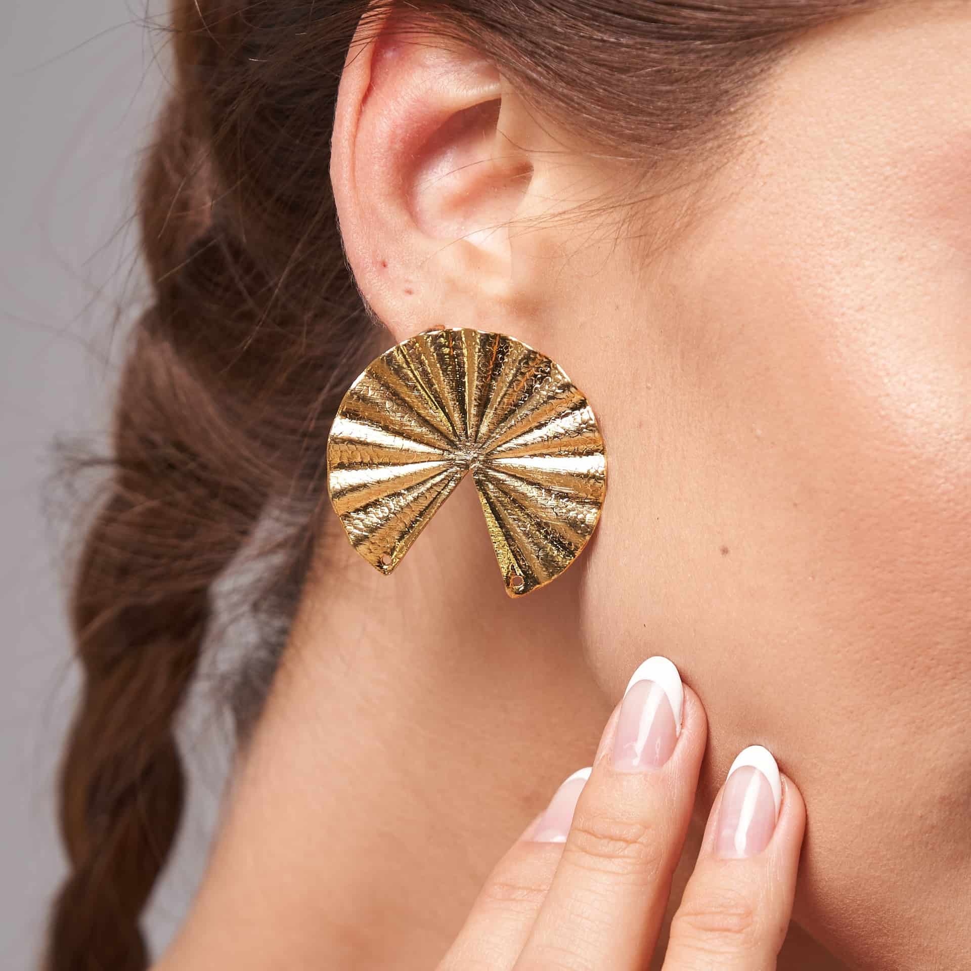 Solara Fan Earrings - miniatura 3