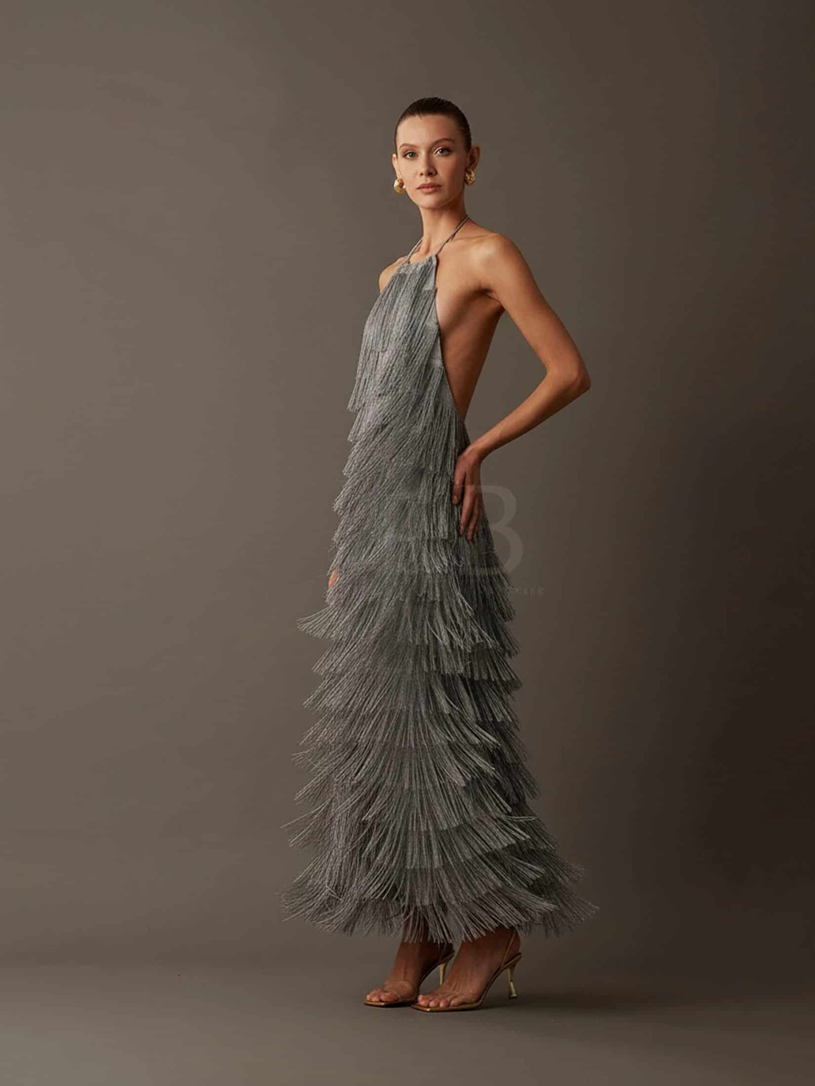 VESTIDO JOYA LARGO - miniatura 8