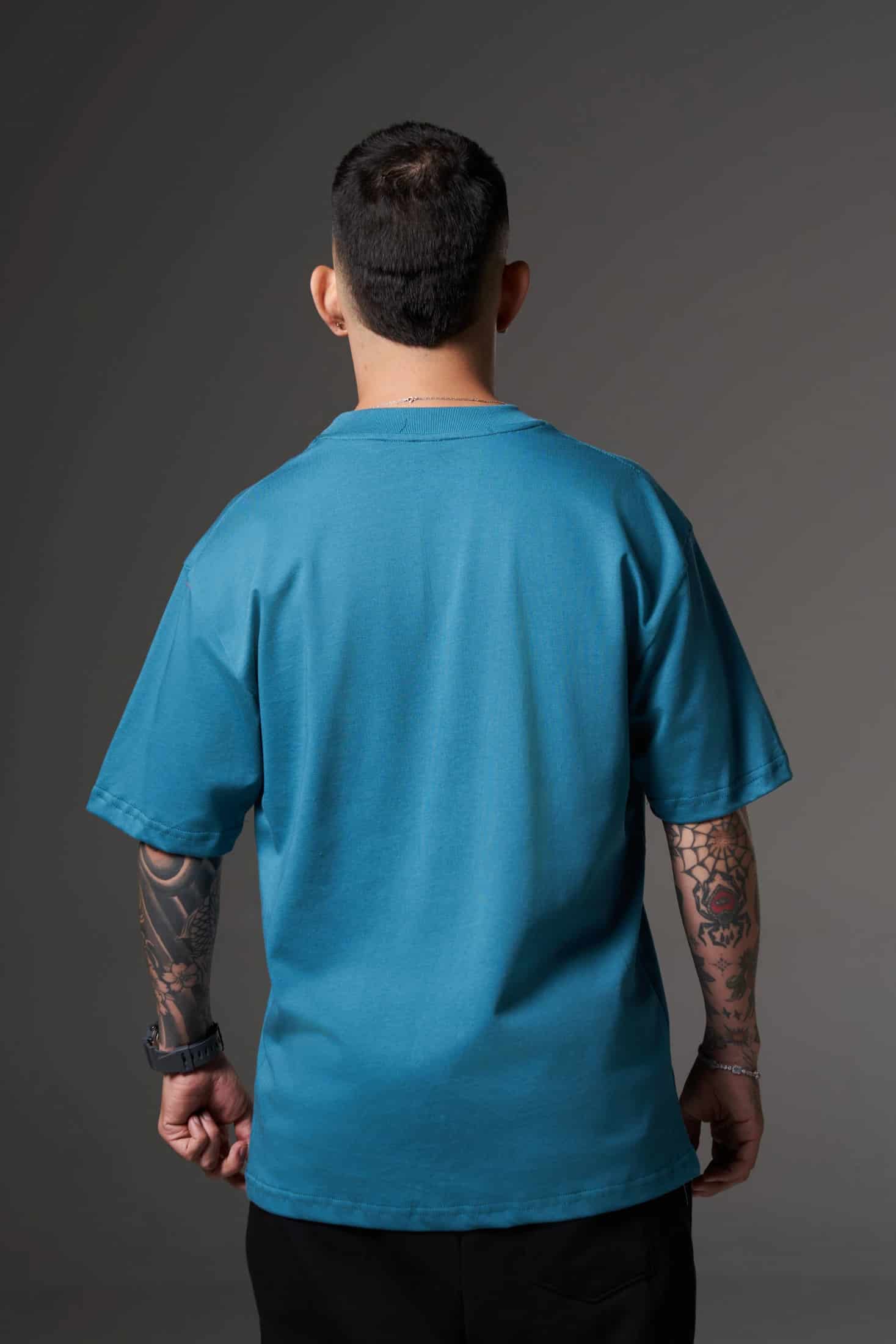 BLANK COLONIAL BLUE  250 GSM 100% ALGODON - miniatura 2