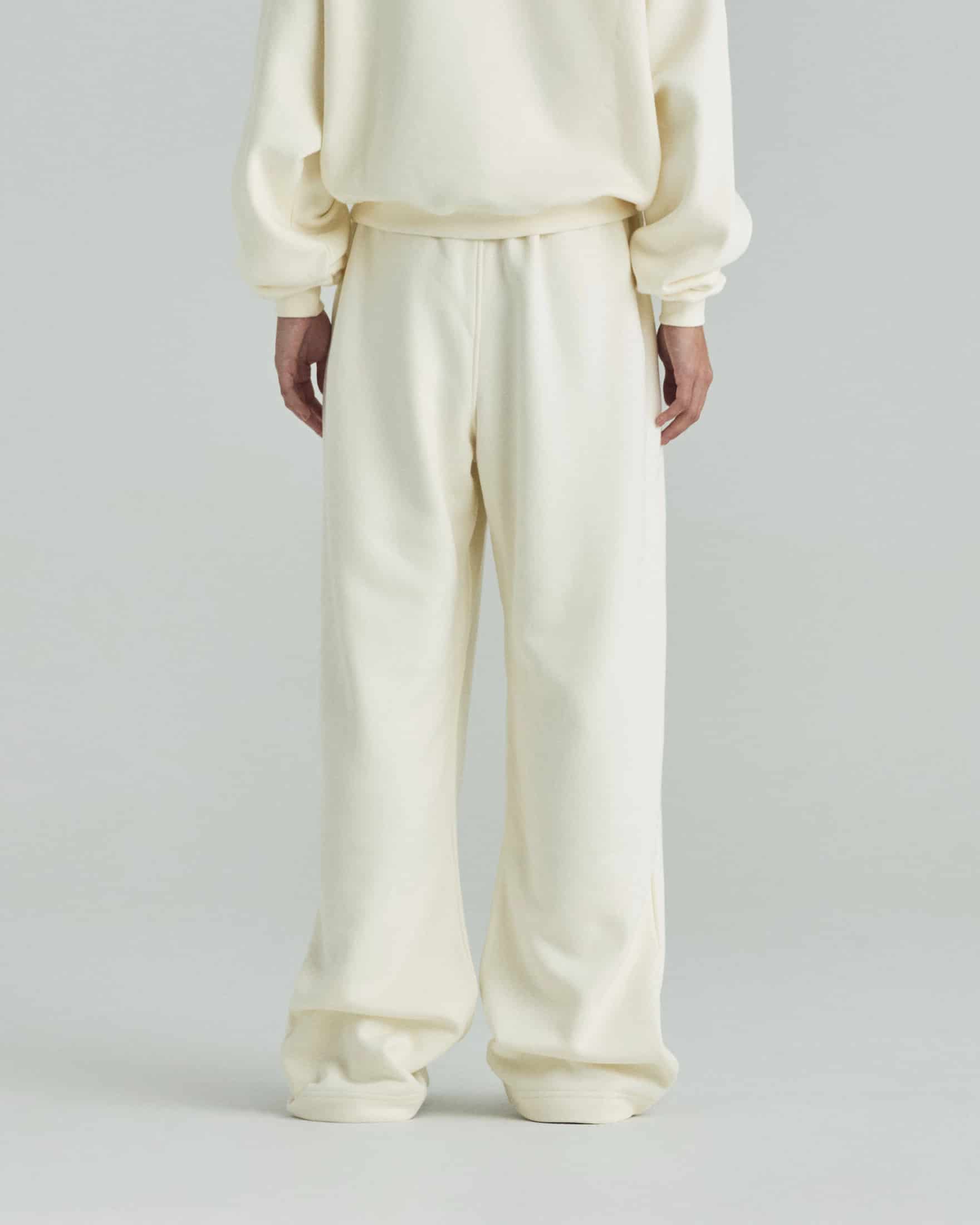 Blanks Barrel Straight Pants Cream - miniatura 5