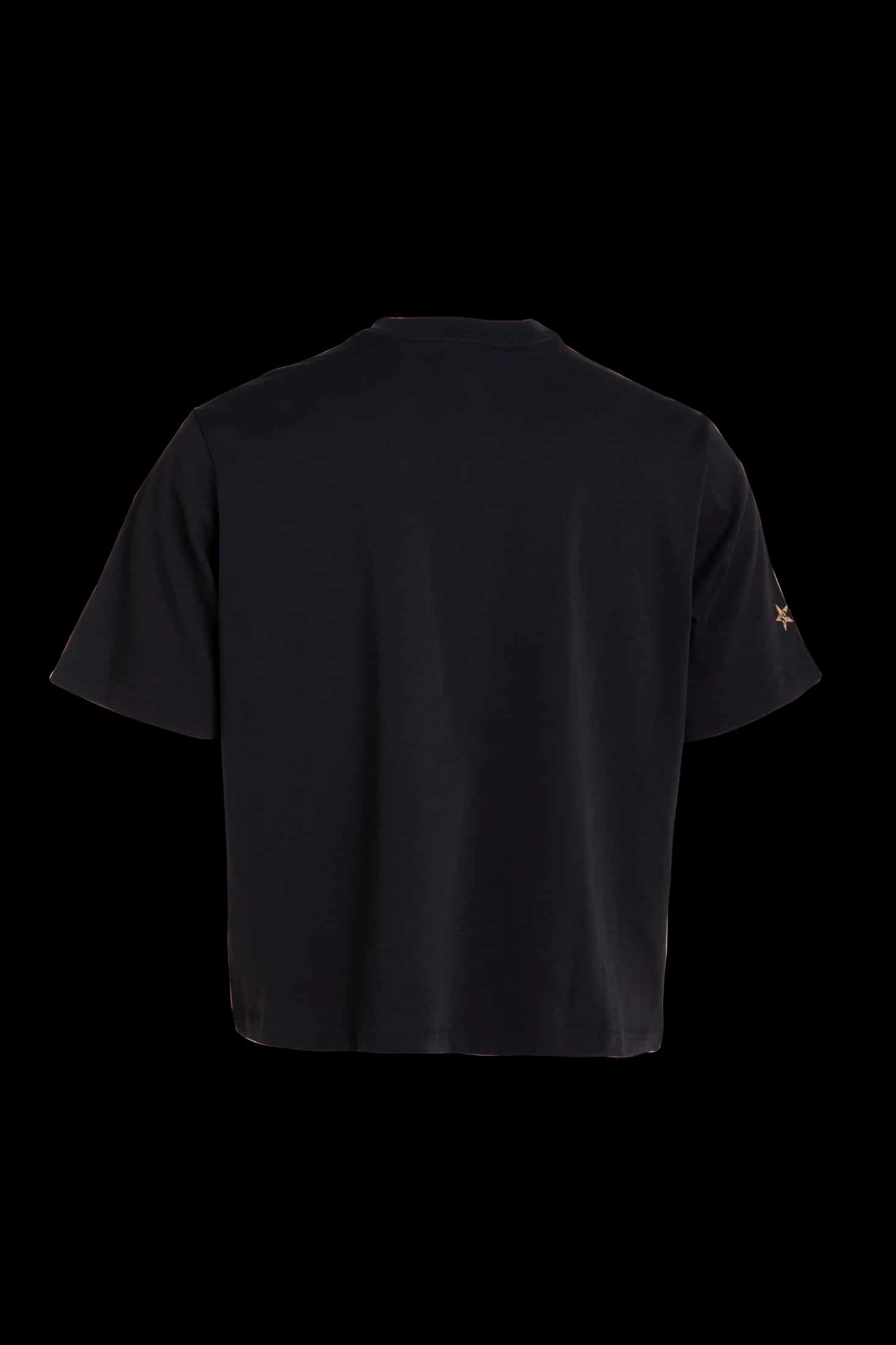 CAMISETA NEGRA MUJER NIKE AN VERDE - miniatura 2