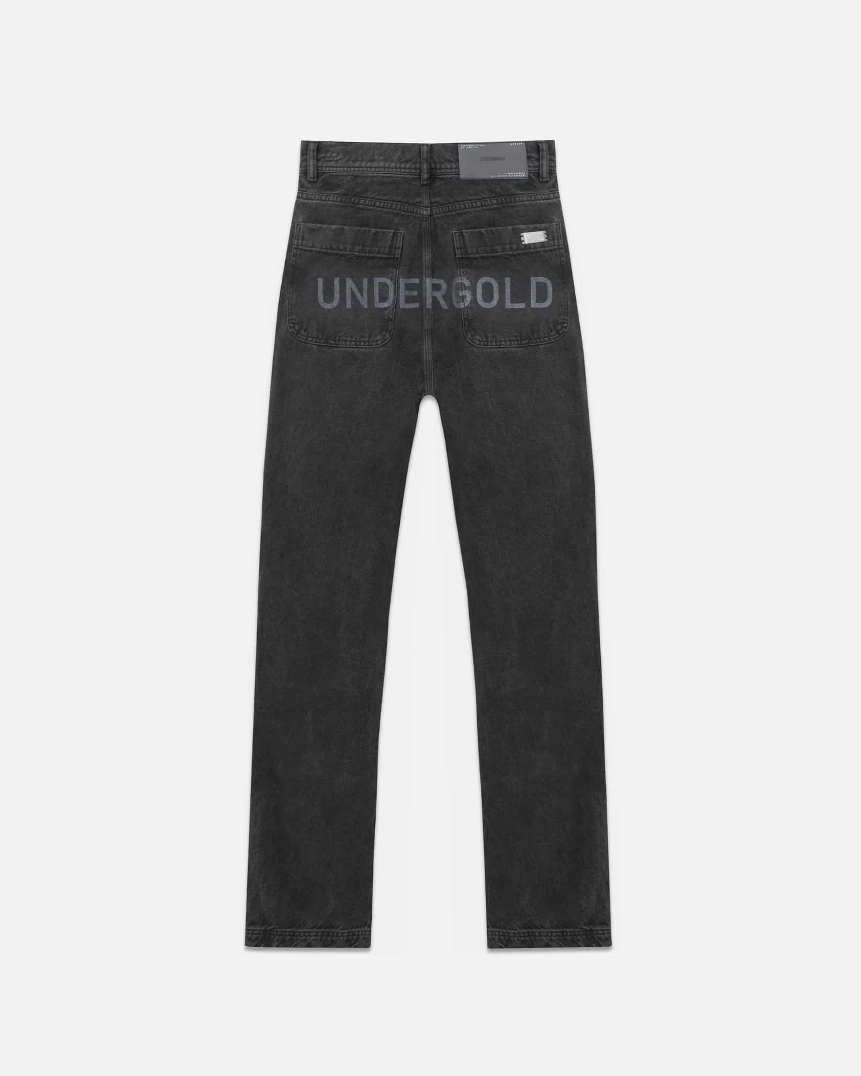 Line Basic Slim Fit Ripped Jeans Washed Black - miniatura 1