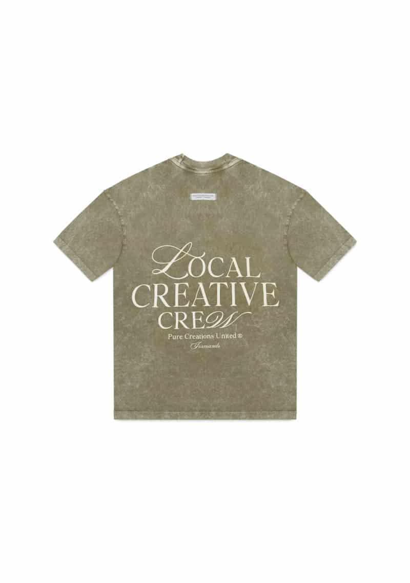 Local Creative Crew Green T-shirt - miniatura 1