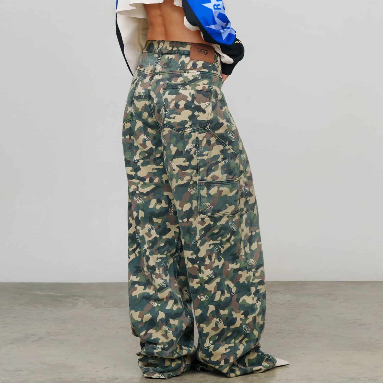 Racing Camo Carpenter Pants - Green - miniatura 4