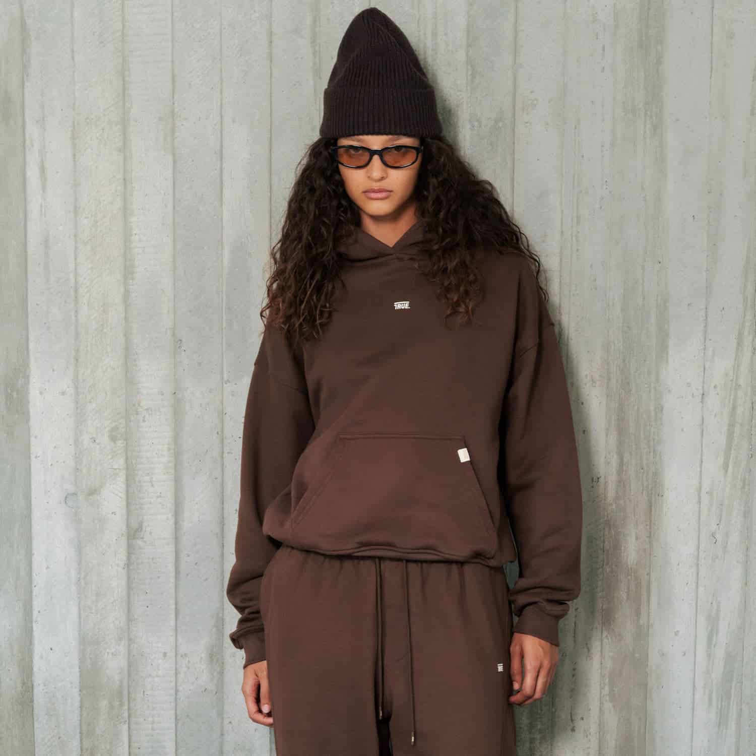 True Classic Hoodie - Brown - miniatura 9