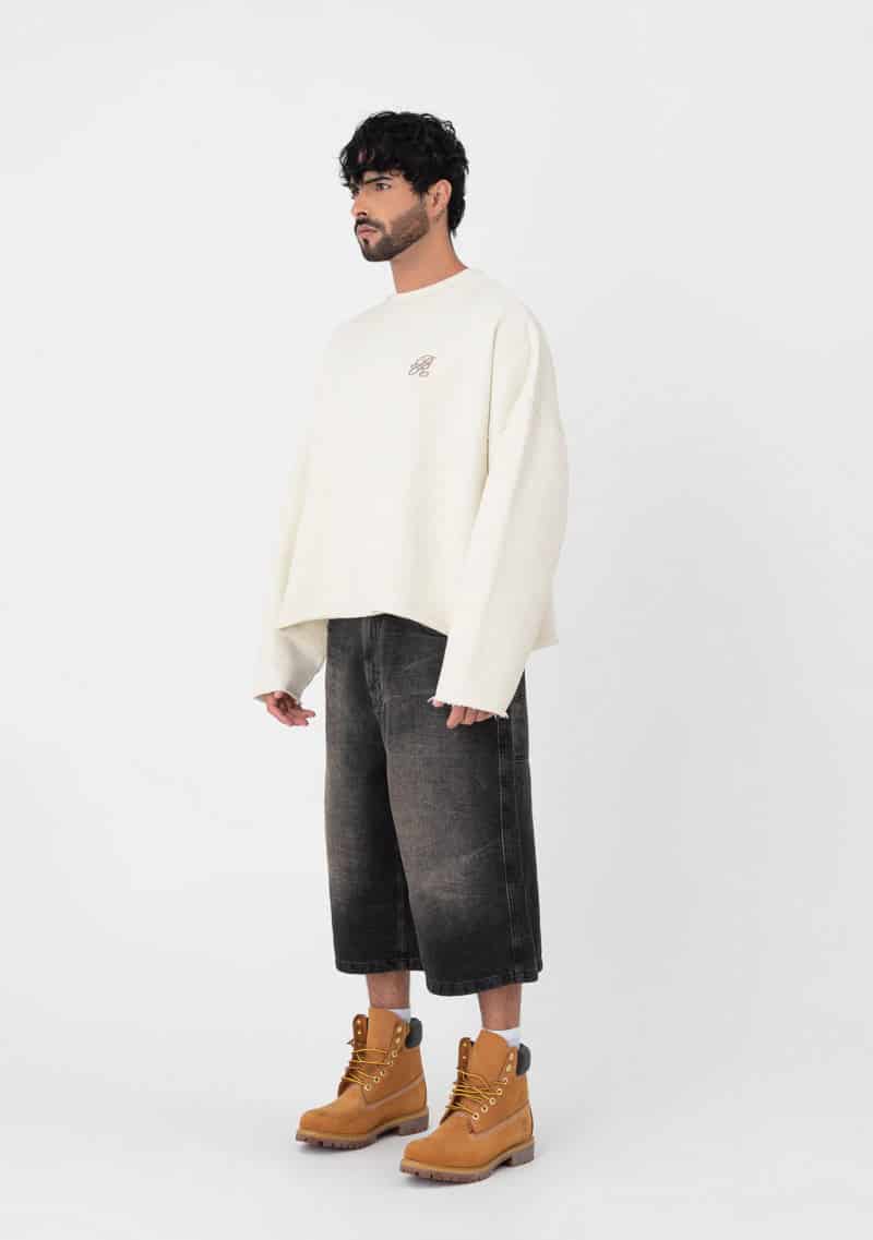 Atelier cream crewneck - miniatura 4