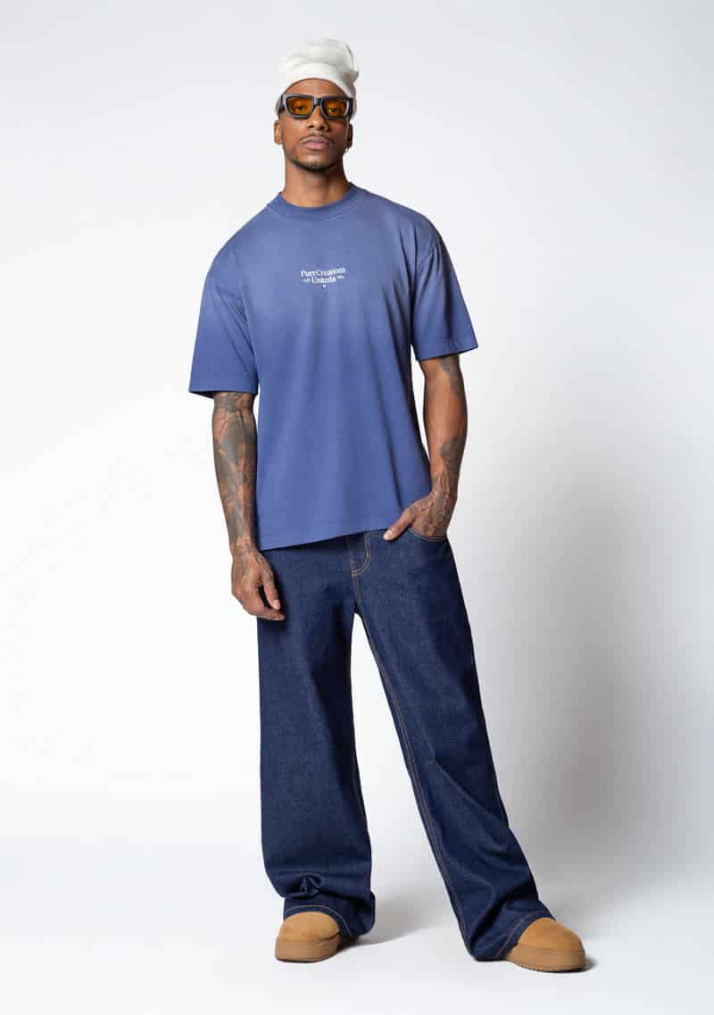 Dopamine blue t-shirt - miniatura 4