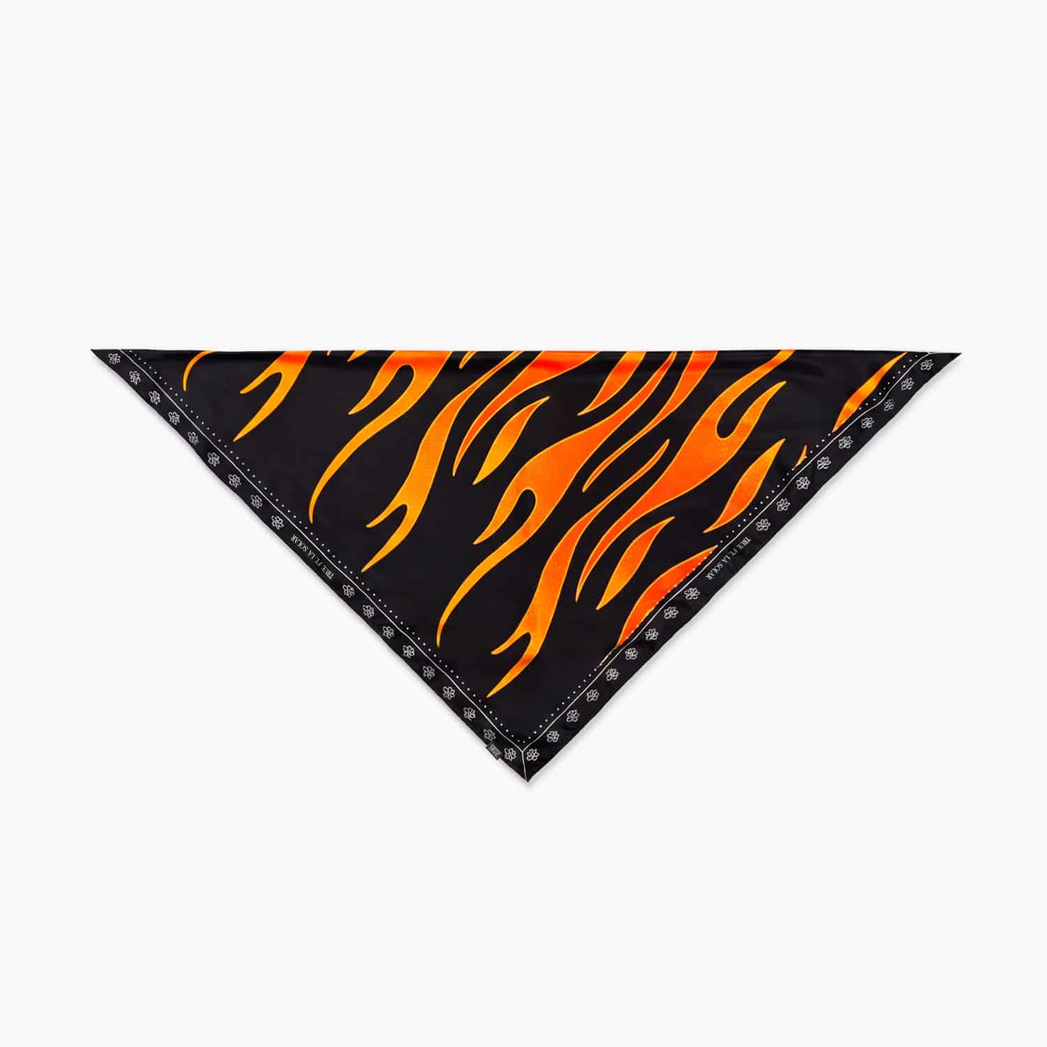 Flames Bandana - Black - miniatura 6