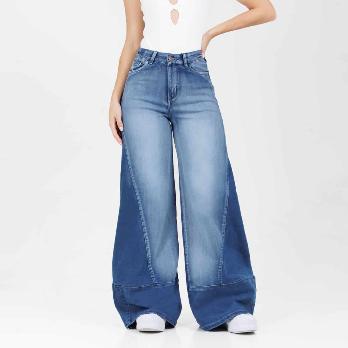Jean wide leg Ax-3001 LIcrado - miniatura 1