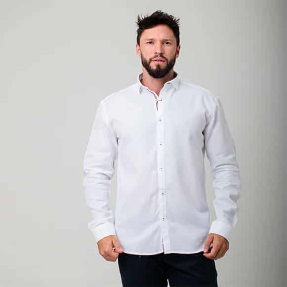 CAMISA ML 100% ALGODON HOMBRE - miniatura 101