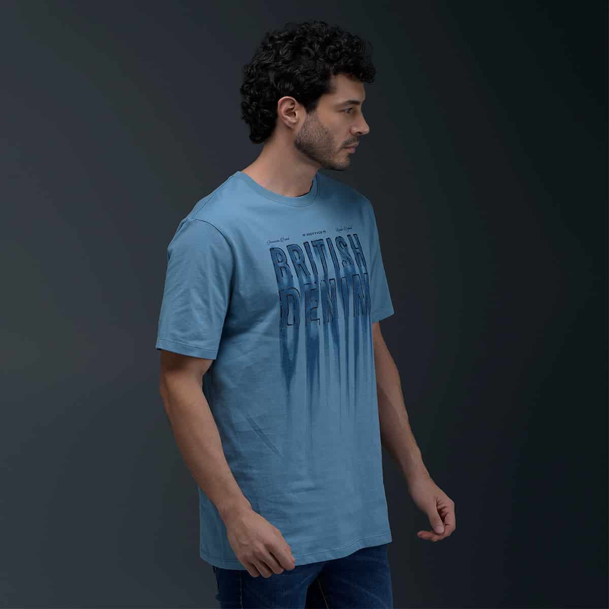 Camiseta Azul - miniatura 4