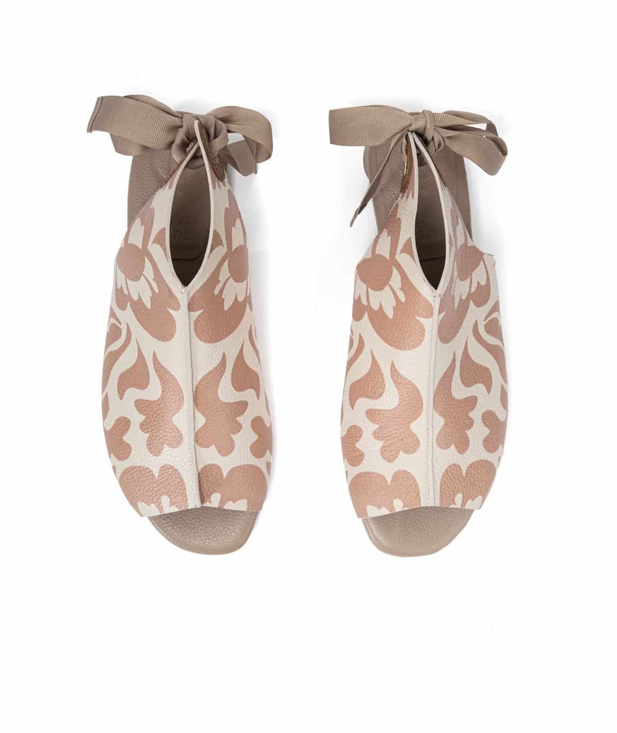 matisse heritage sandalia estampada en cuero genuino - miniatura 3