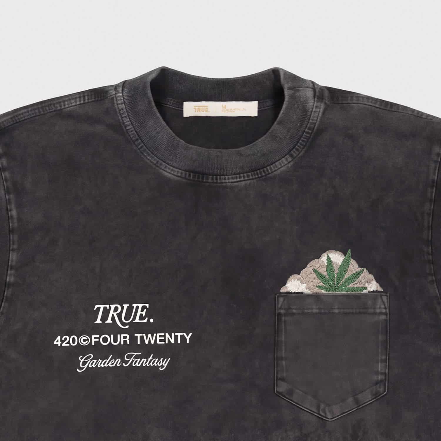 Garden LS T-Shirt - Black - miniatura 4