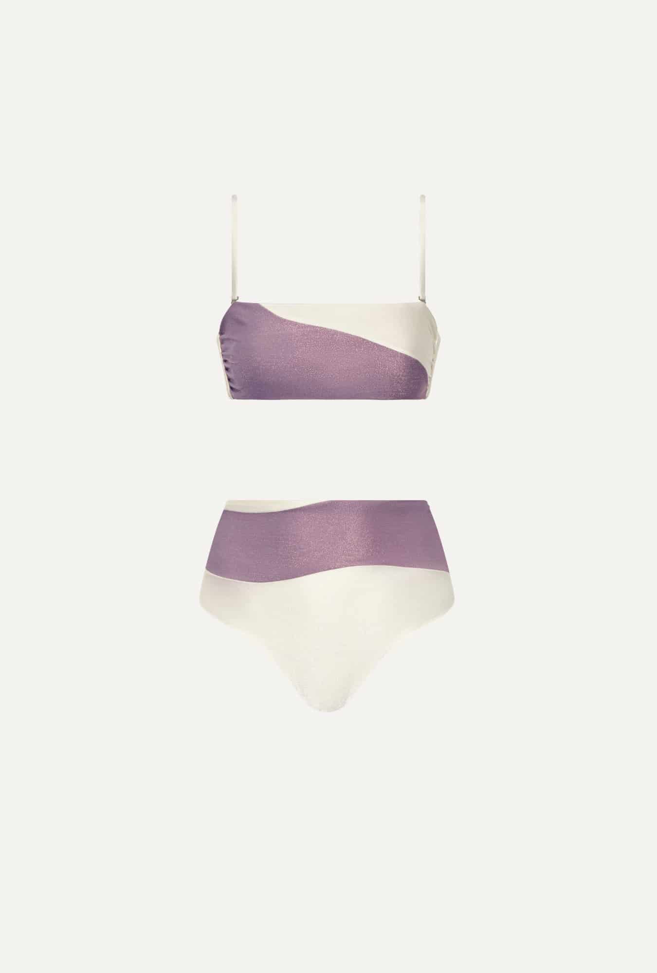 Top de Bikini Kaira Malva - miniatura 3