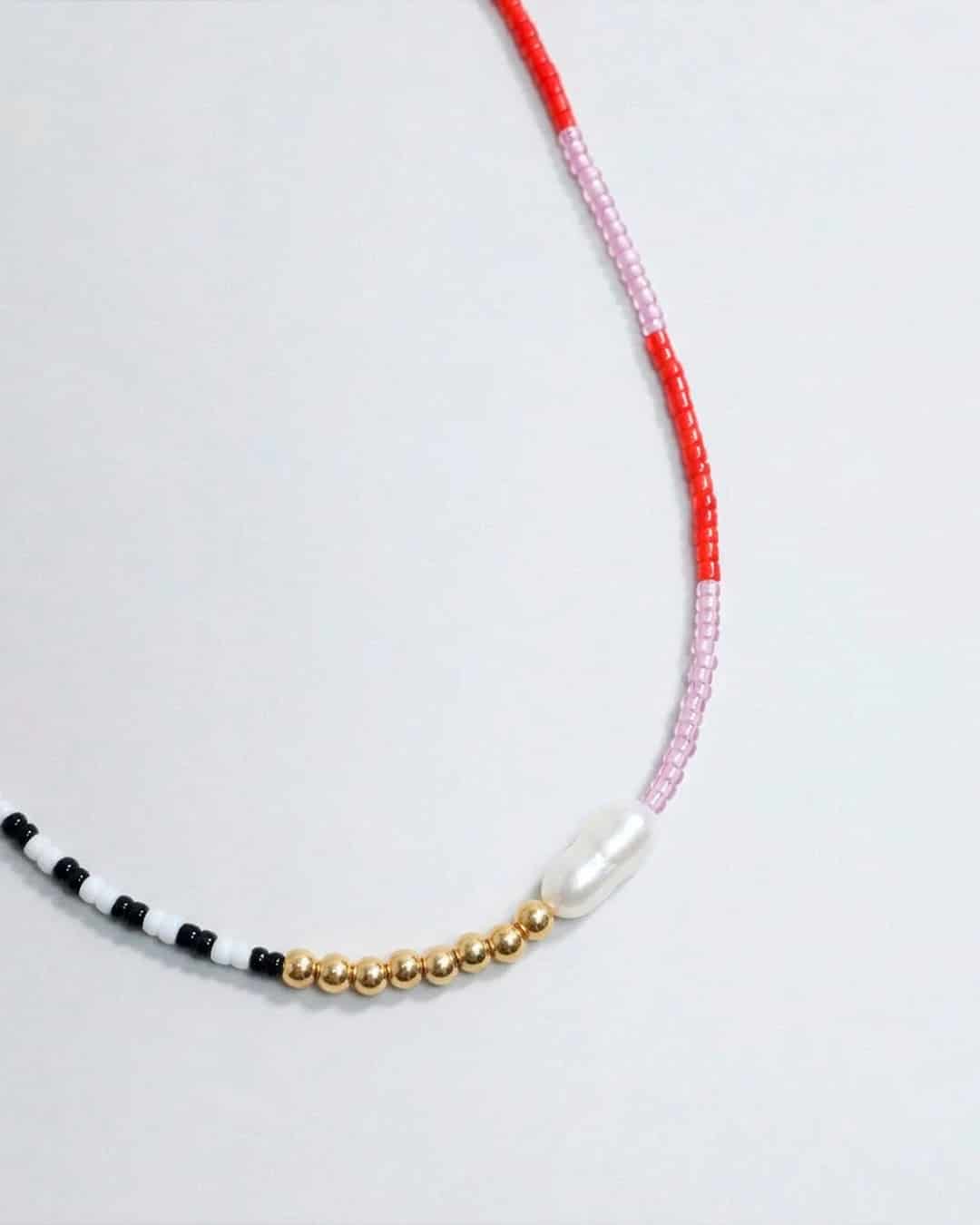 COLLAR MULTICOLOR PIEDRAS - miniatura 3