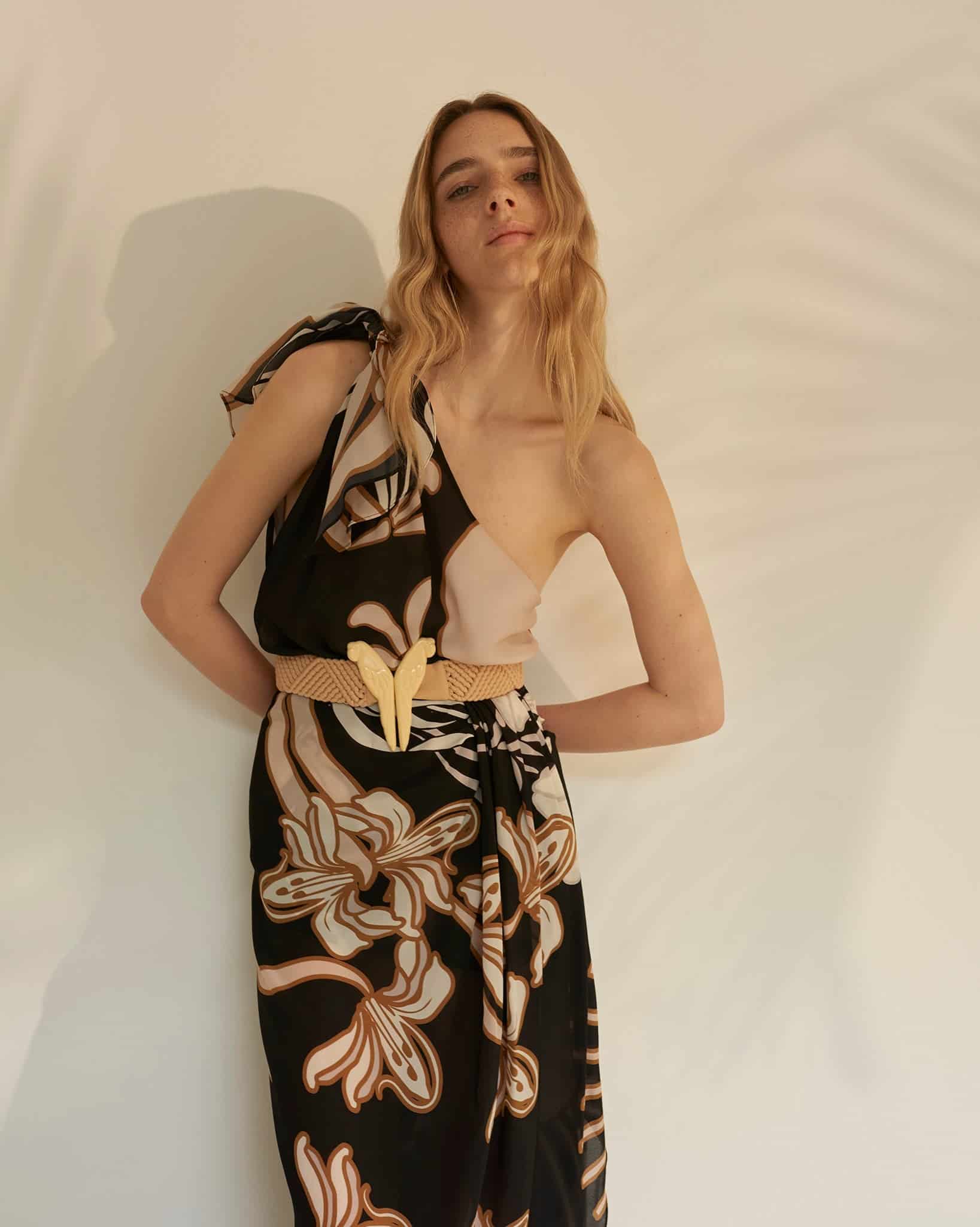 Myanmar Crepe Chine Top / Black - miniatura 2