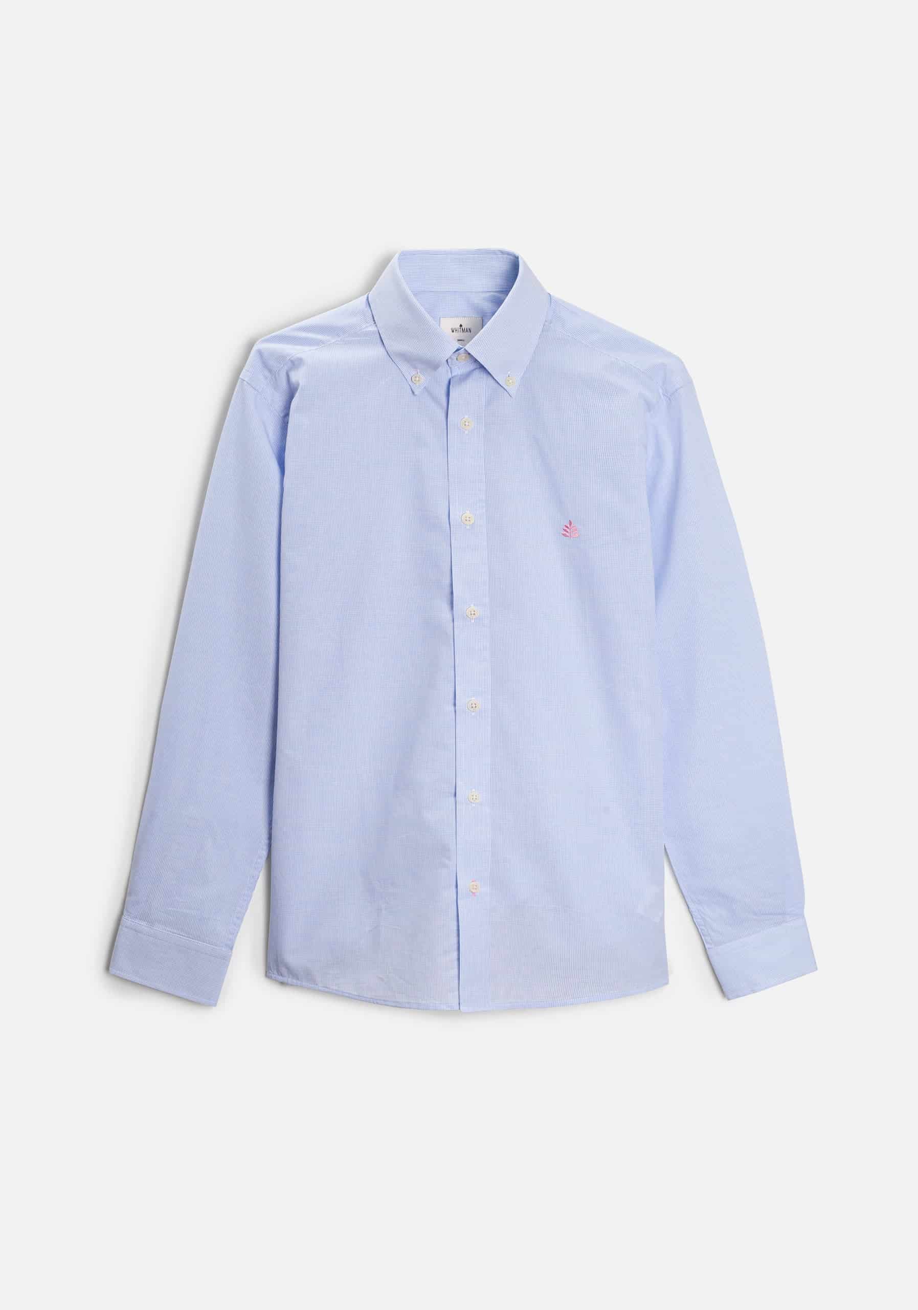 Camisa Cuadros Peq. Azul - Blanco CBD L-Ros - miniatura 1