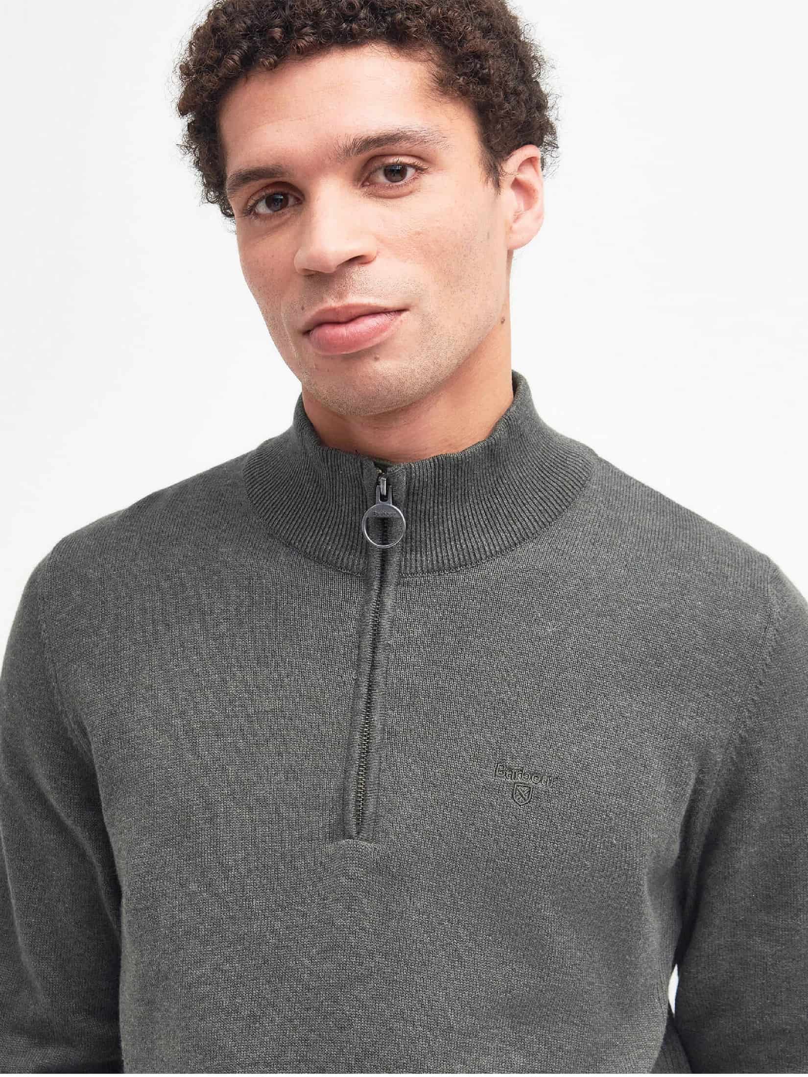 Cotton Quarter-Zip Jumper - miniatura 13
