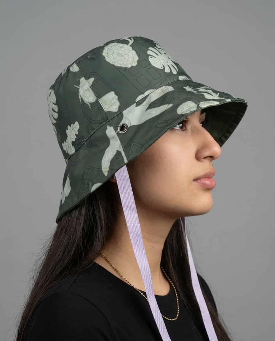Bucket hat doble faz verde claro - miniatura 3