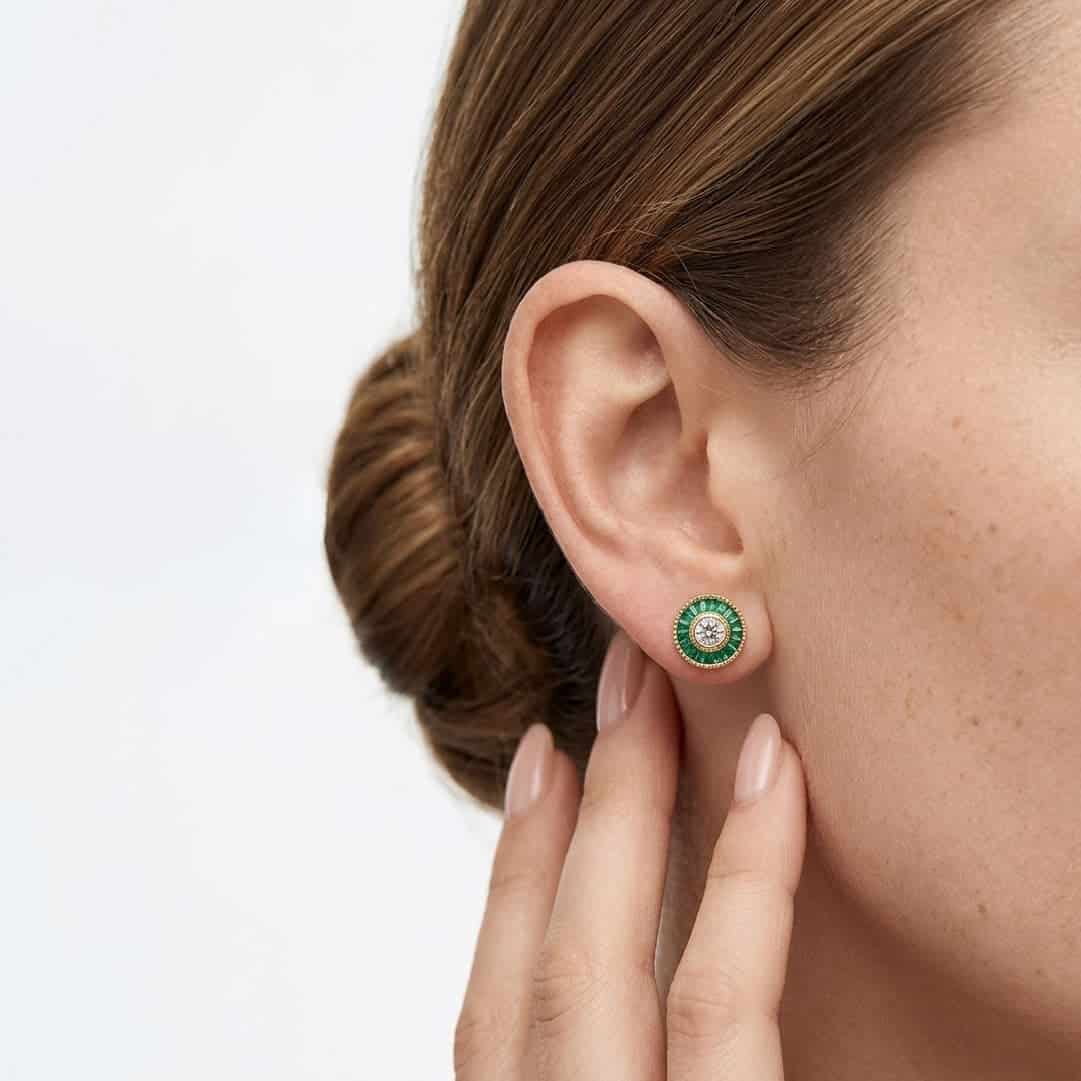 Aretes Clara Esmeralda - miniatura 4