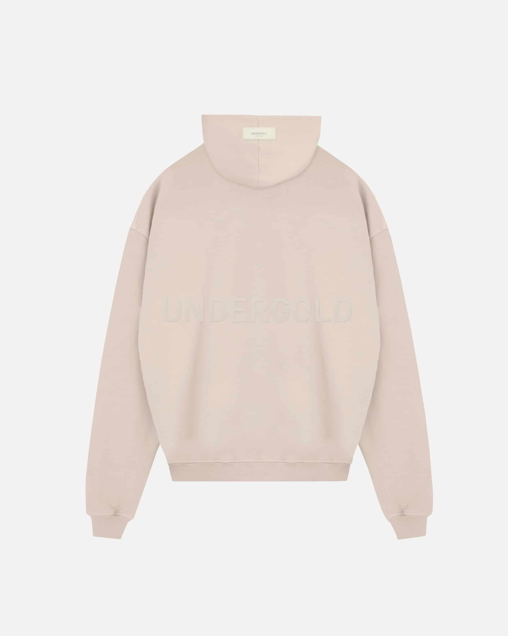 Line Logo Hoodie Cream - miniatura 1
