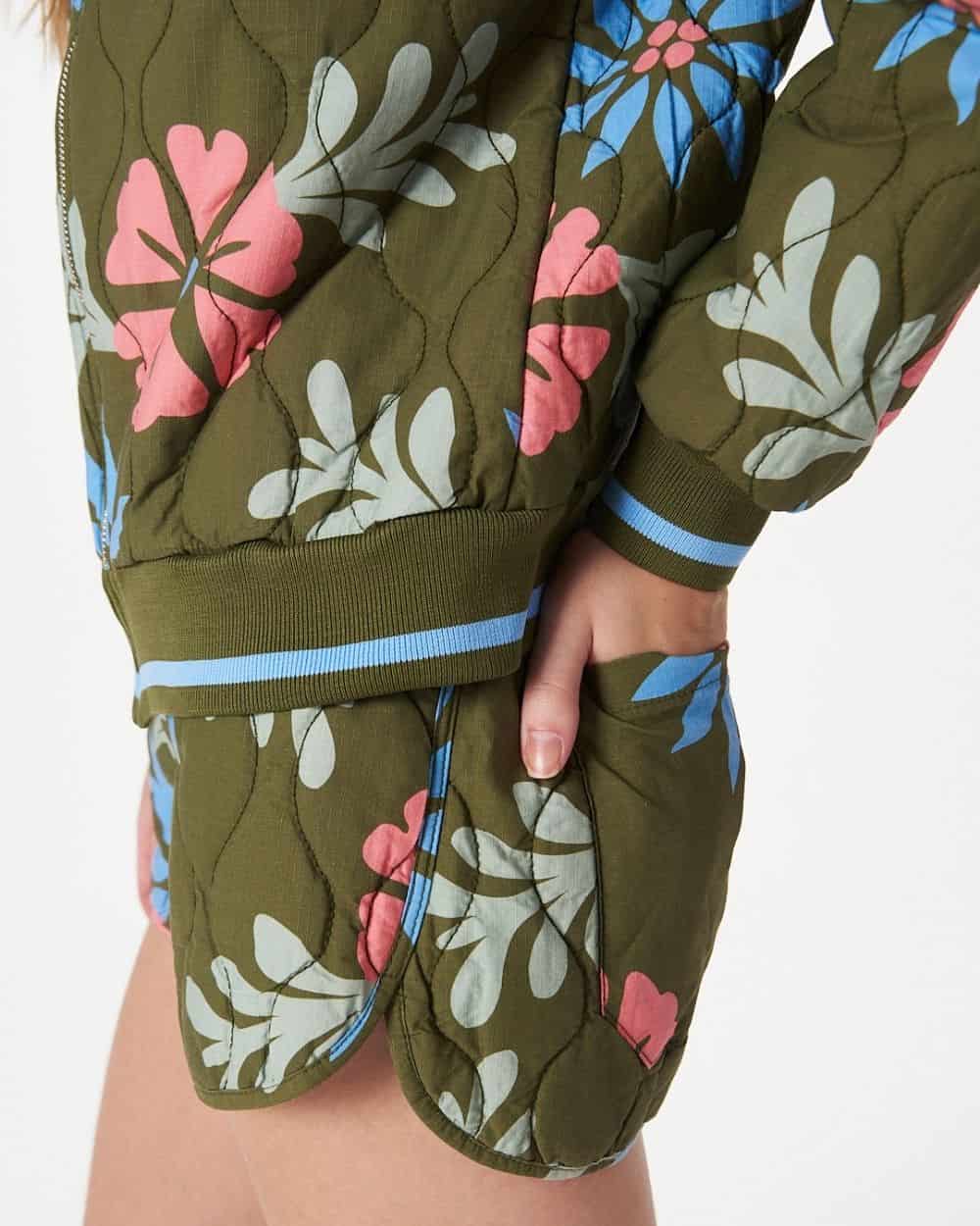 FLORAL QUILTED SHORT - miniatura 5