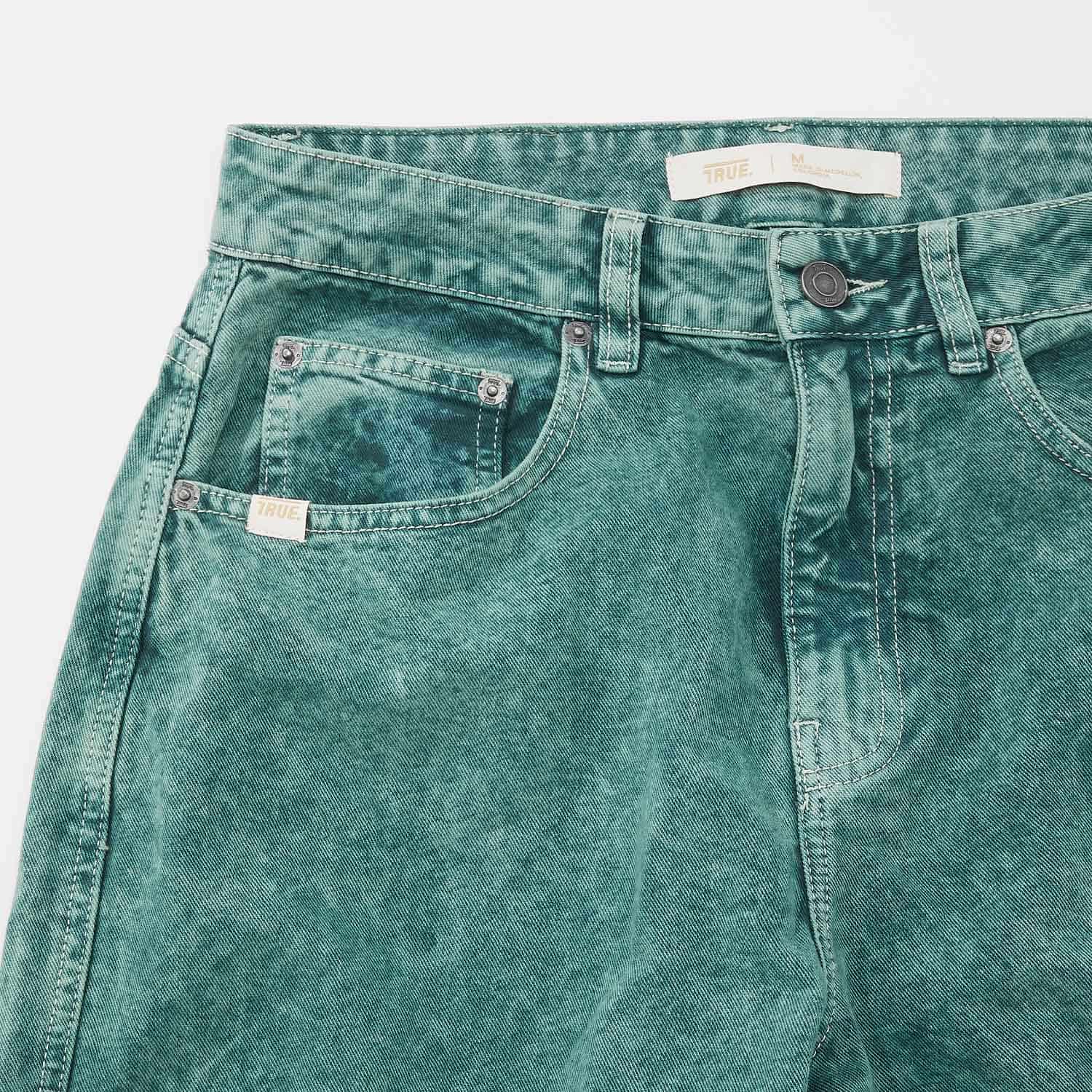 Pantalón Cargo Multi-Pocket - Lavado Verde - miniatura 2