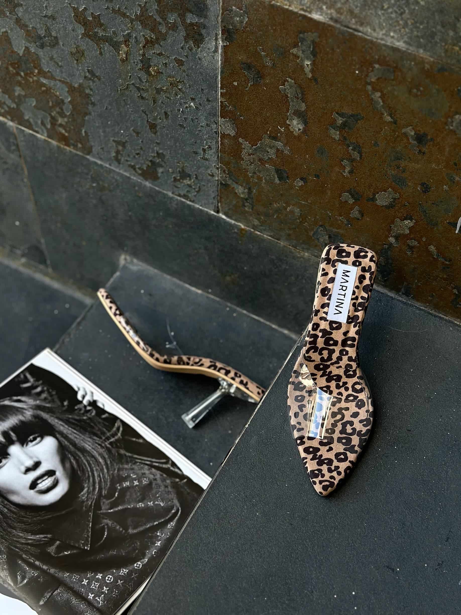 TACON VANESSA ANIMAL PRINT  x ACETATO - miniatura 1