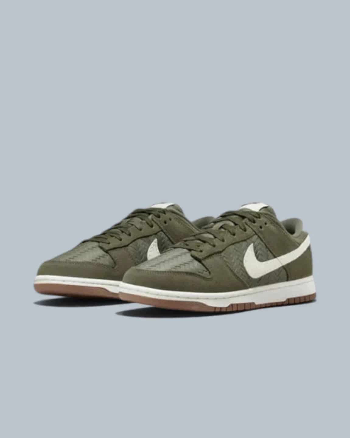 TENIS DAMA DUNK LOW SE VERDE NIKE - miniatura 3