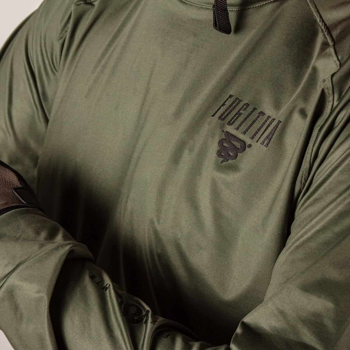 JERSEY SALVAJE MANGA LARGA VERDE MILITAR - miniatura 4