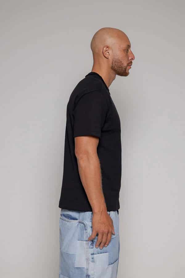 Camiseta Remainder Rib-Negra - miniatura 5