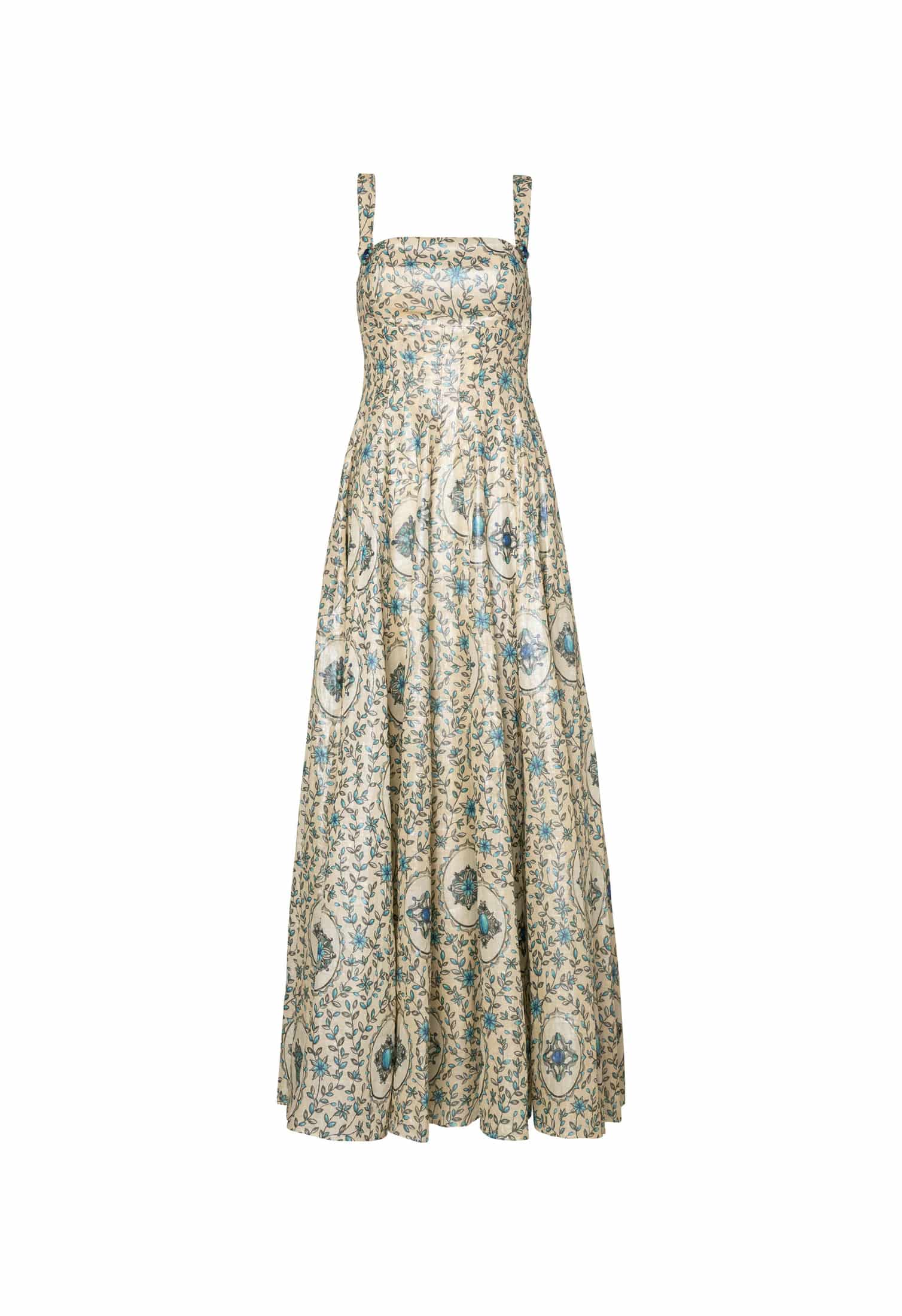 Aguamarina Platero Maxi Dress - miniatura 5