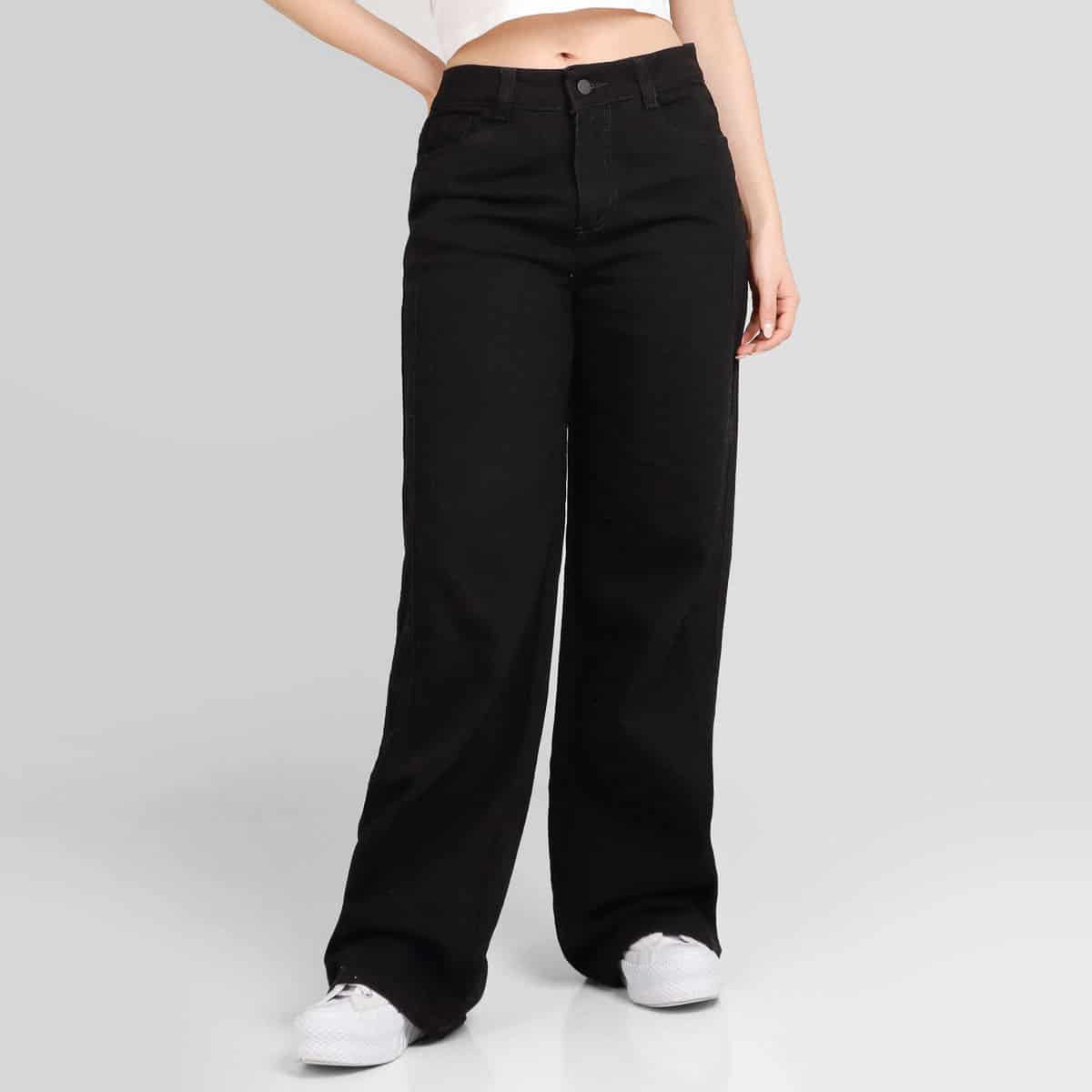 Jean Straight  Ax-2990 Negro - miniatura 1