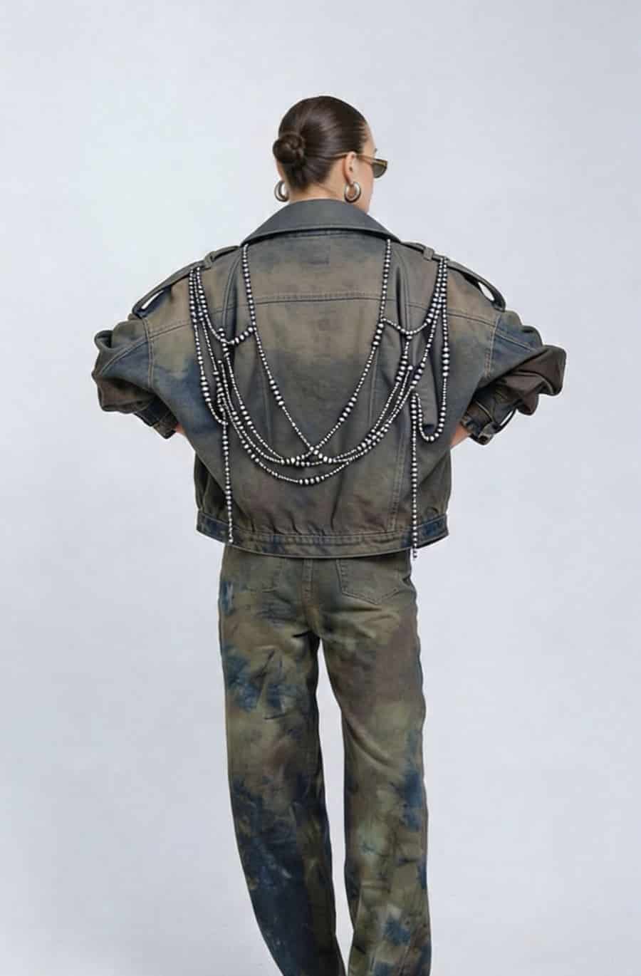 CHAQUETA OLIVO - miniatura 2