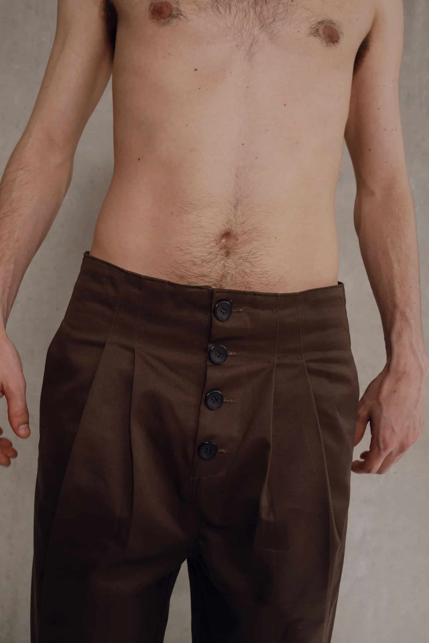 Dave Brown Trousers Man - miniatura 4